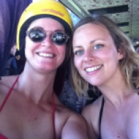 Fia & me getting ready for rafting!!