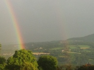 two rainbows!