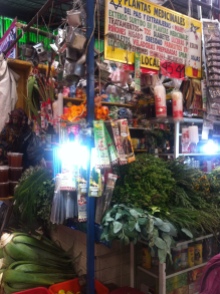 Mexican regular market: medicines' section